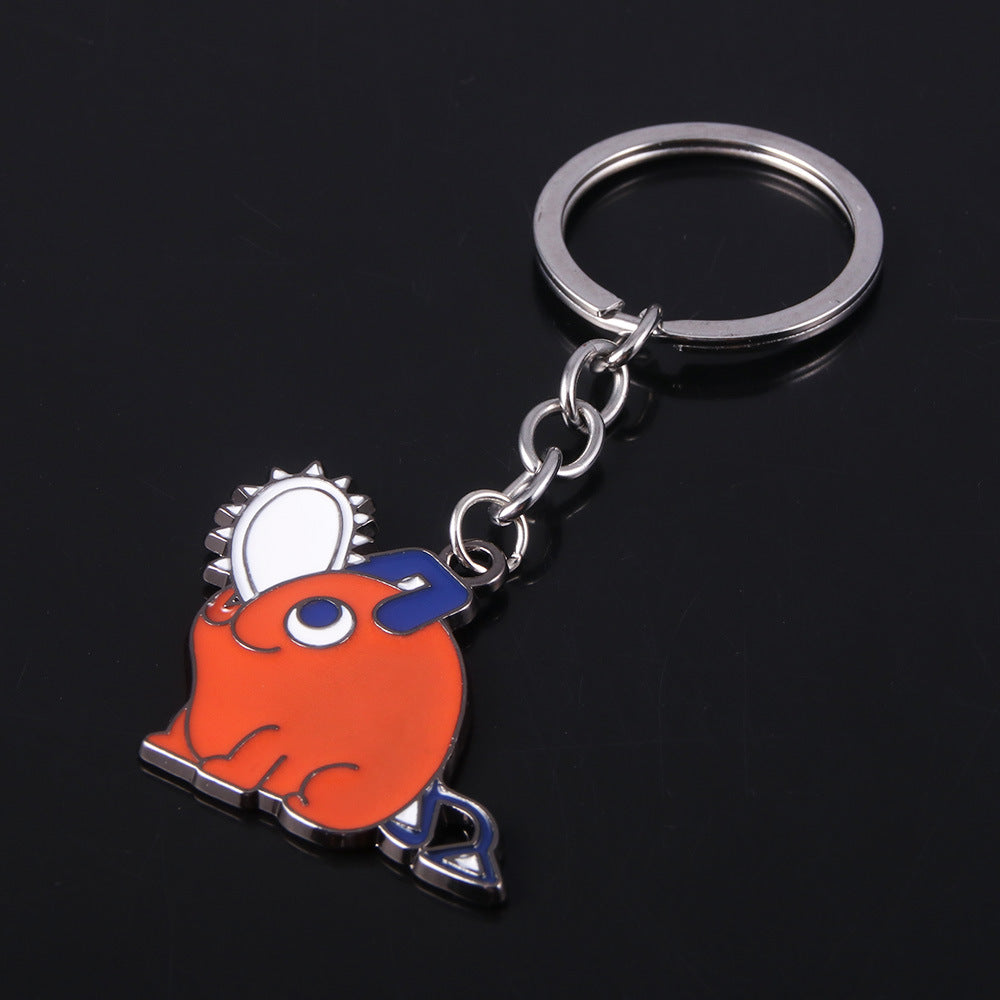 GDAMSTO Pochita Keychain Anime Chainsaw Man Merch Keyring Key Chain Gift Anime Jewelry