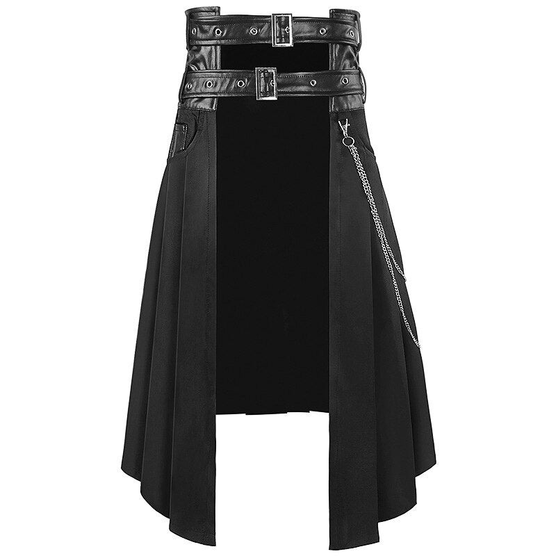 Vintage Dress Women Men Gothic Steampunk Skirt Renaissance Pirate Womens Witch Costumes Skirt Medieval Costume Skirt