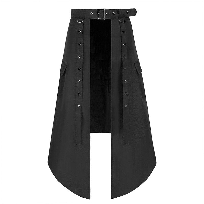 Vintage Dress Women Men Gothic Steampunk Skirt Renaissance Hippie Rock Costumes Pirate Skirt Medieval Costume Skirt