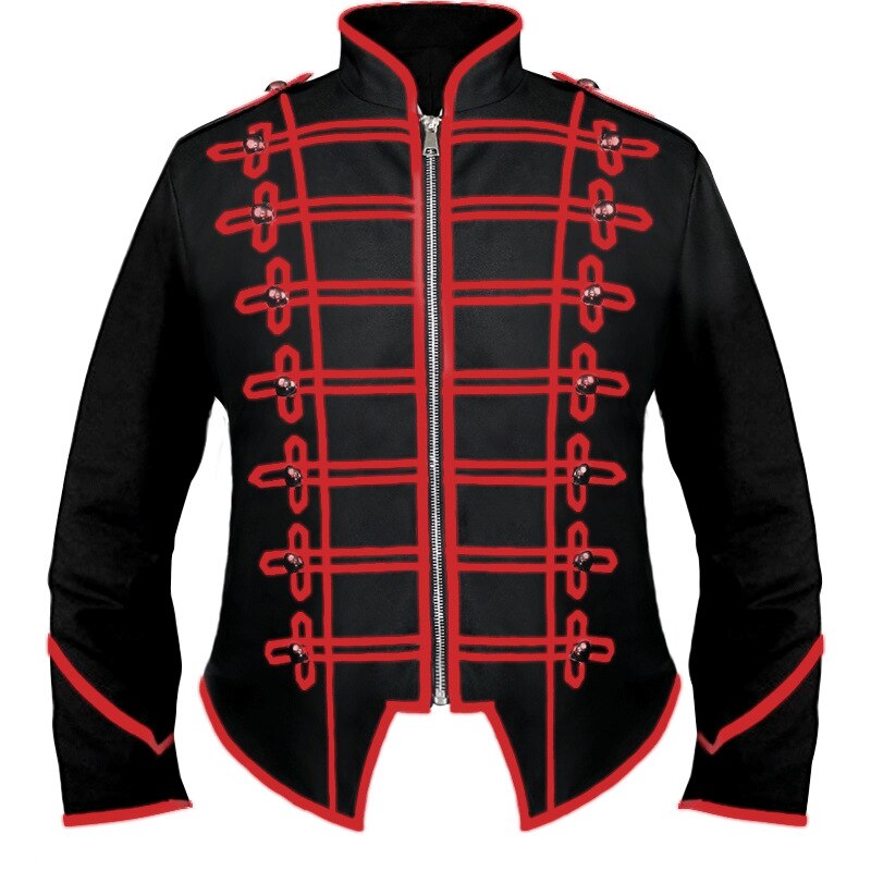 Men Victorian Jacket Medieval Regency Coat Gentelman Gothic Steampunk Rococo Prince Costume Palace Coat Halloween Outfit