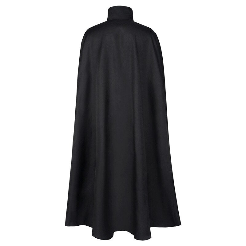 Men Medieval Robe Cloak Coat Monk Knight Cosplay Costume Wizard Vampire Gothic Viking Cloak Coat Renaissance