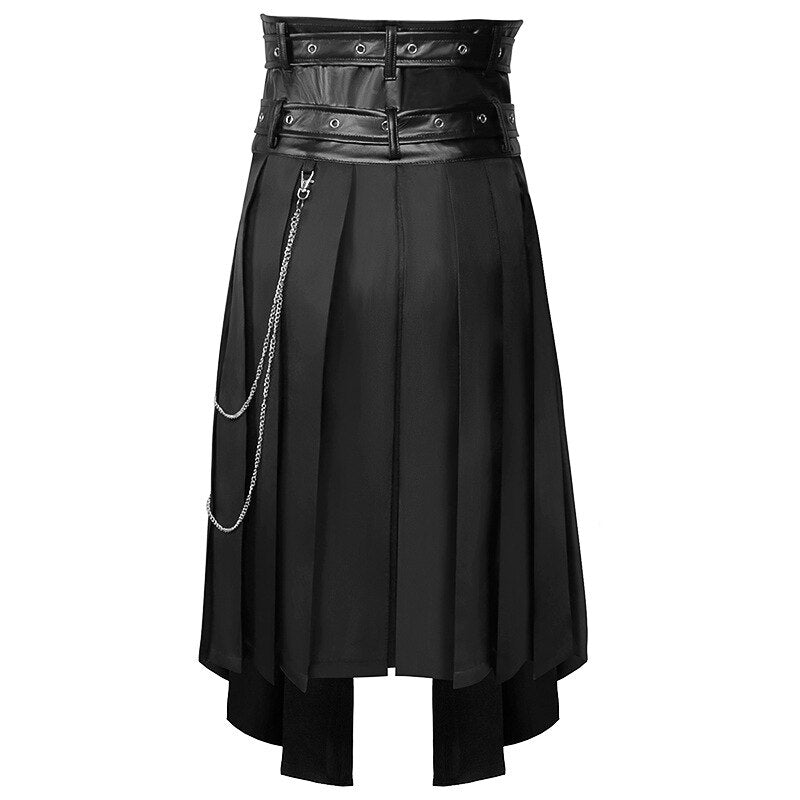 Vintage Dress Women Men Gothic Steampunk Skirt Renaissance Pirate Womens Witch Costumes Skirt Medieval Costume Skirt